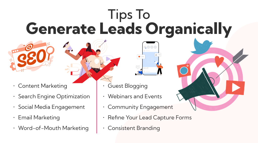 Ways To Generate Lead Organically 