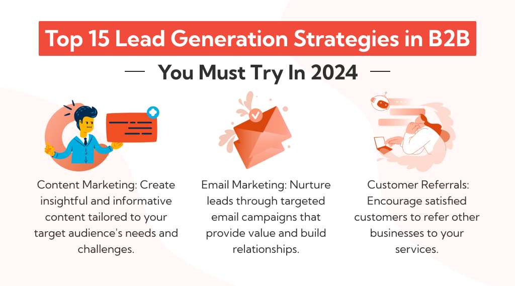 Best 15 Lead Generation Strategies For B2B SaaS