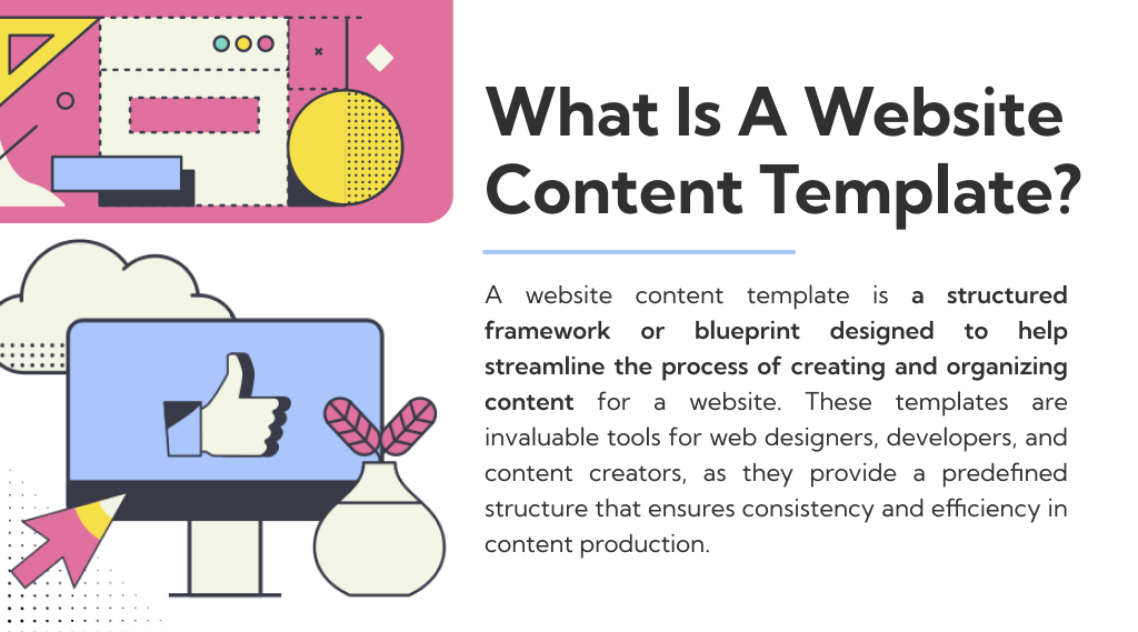 Meaning Of a Website Content Template