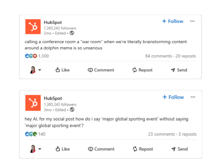 hubspot content post - LinkedIn