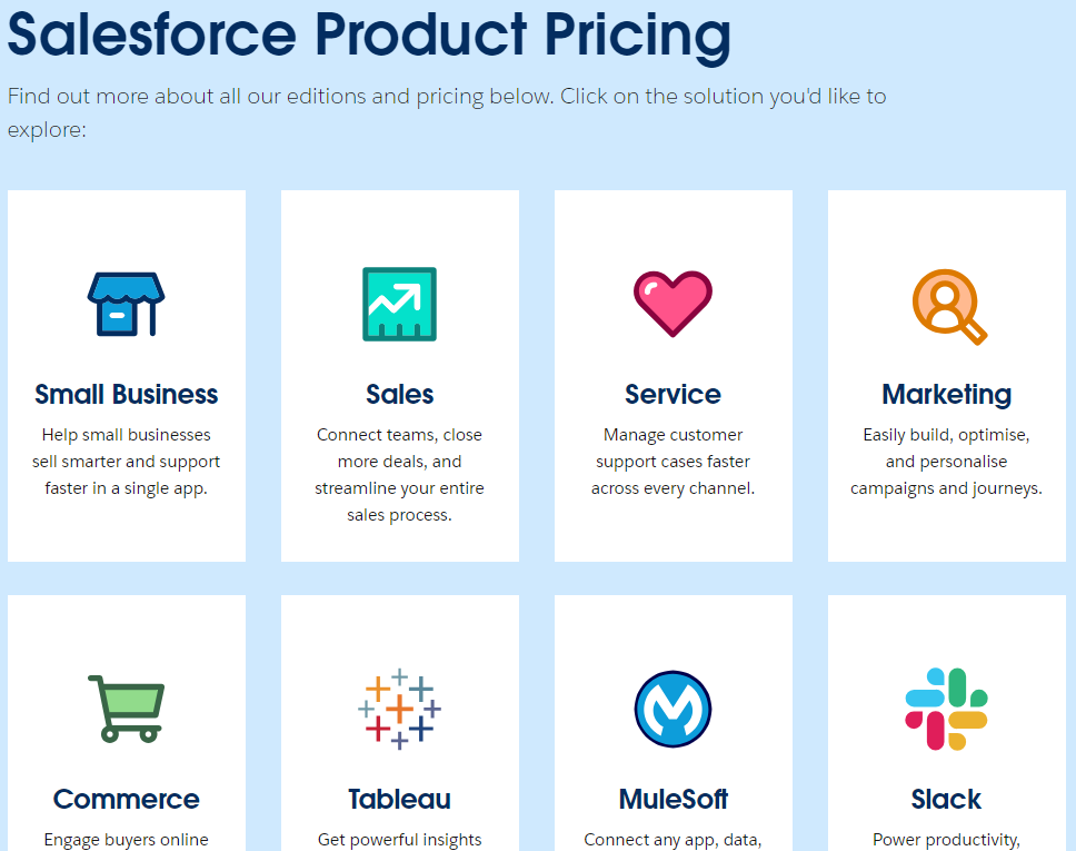 Salesforce Role-Based Pricing Screenshot 